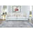 Versus Floral Antique Beige Ocean Fringed Area Rug-107727433