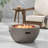 Modern Round Propane Fire Pit