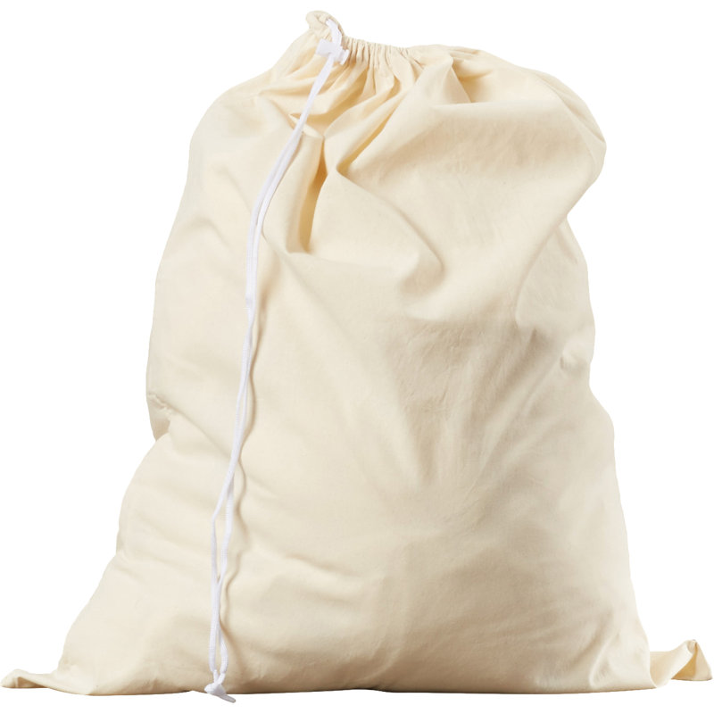Cotton Laundry Bag, Cream