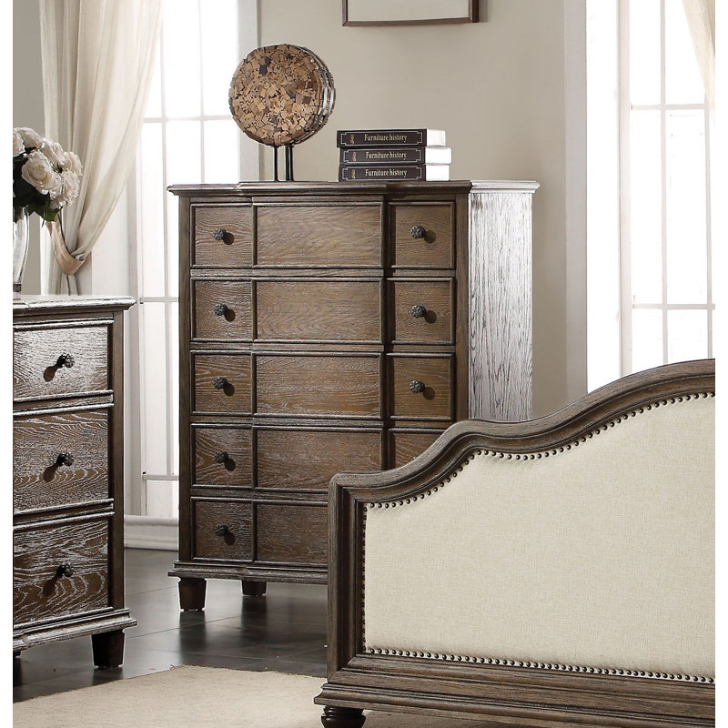 Commode 5 tiroirs Alizandra