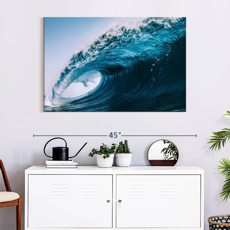 Gillard Humongous Ocean Wave, H 26 po x l 39 po