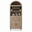 Armoire de cuisine cintrée de 76,2 pouces de haut avec vaisselier, tiroir et portes-591170307
