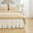 Cotton Ruffles Wrap Around Bed Skirts 17" Drop with Adjustable Elastic-135243475-135243472