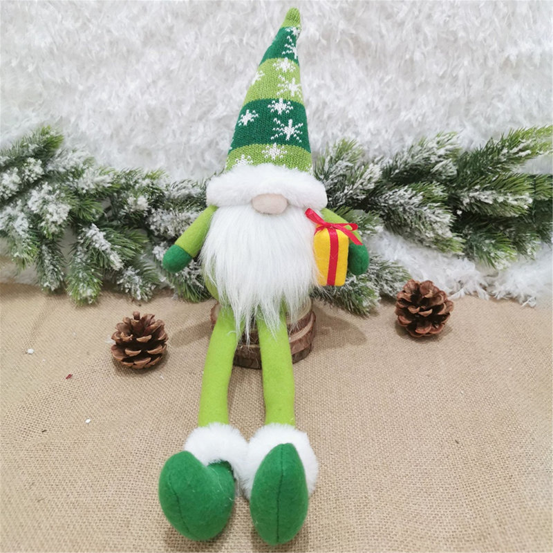 Figurine Père Noël, Vert