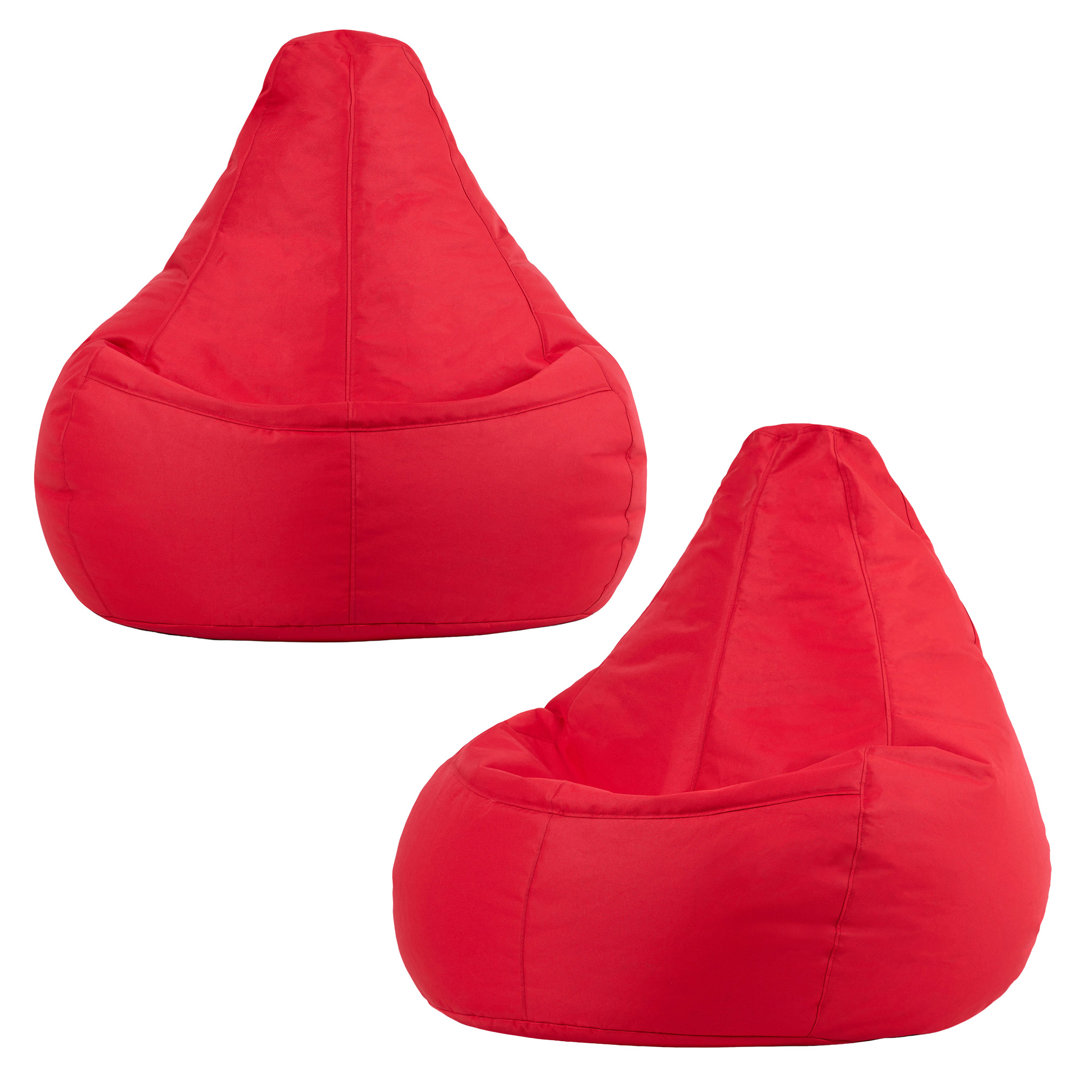 icon Dalton Medium Beanbag Outdoor Black Set of 2