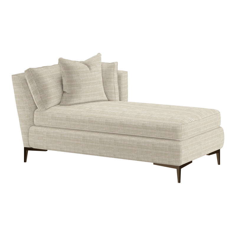 Aiden Chaise Lounge, Antique Bronze, Right Hand Facing, Perigold Rest Meadow