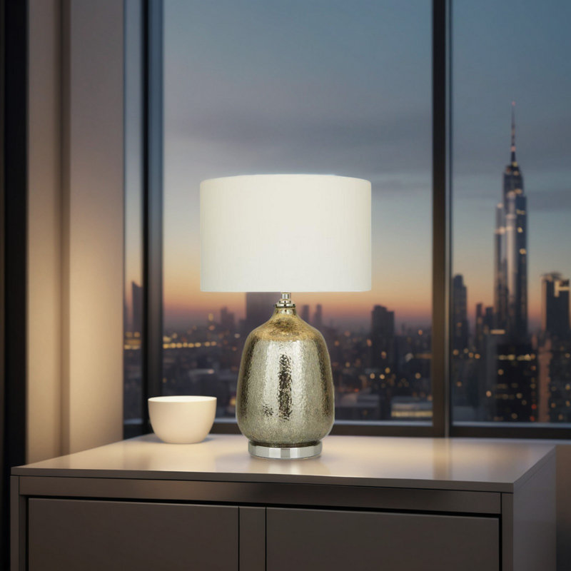 Lampe de table en lin