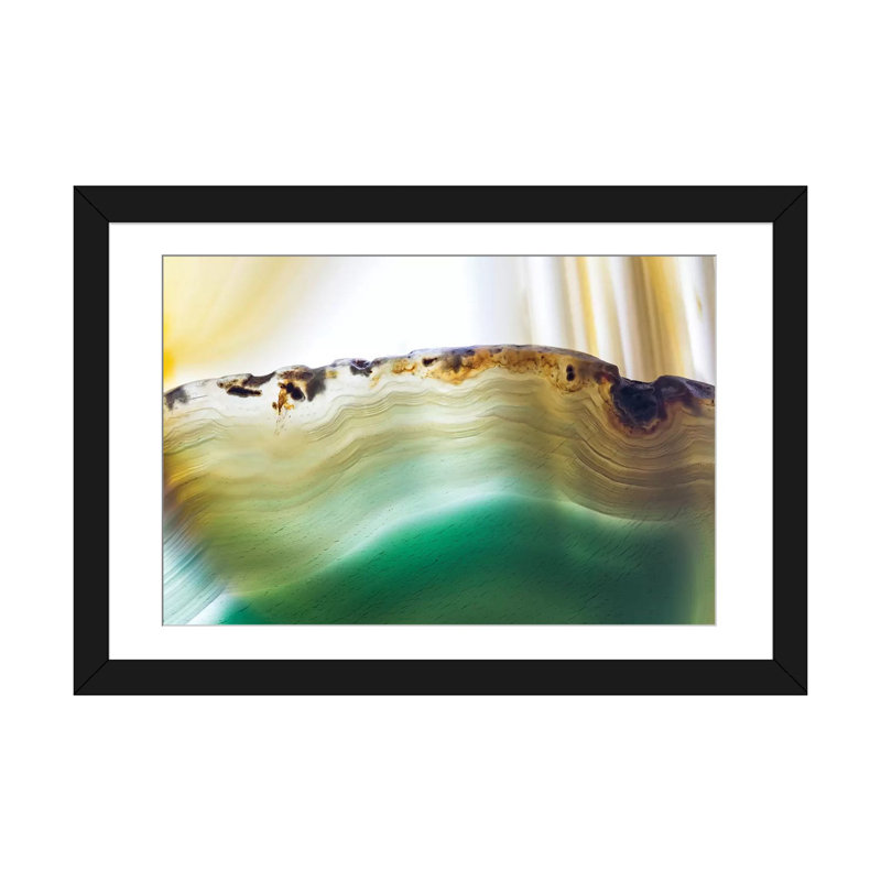 « level xii », reproduction d’impression sur toile, H 16 po x l 24 po x P 1 po, Papier d'art encadré noir, Blanc
