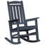 Garden Rocking Chair HDPE Furniture Outdoor Terrace Seating Patio-1121322389