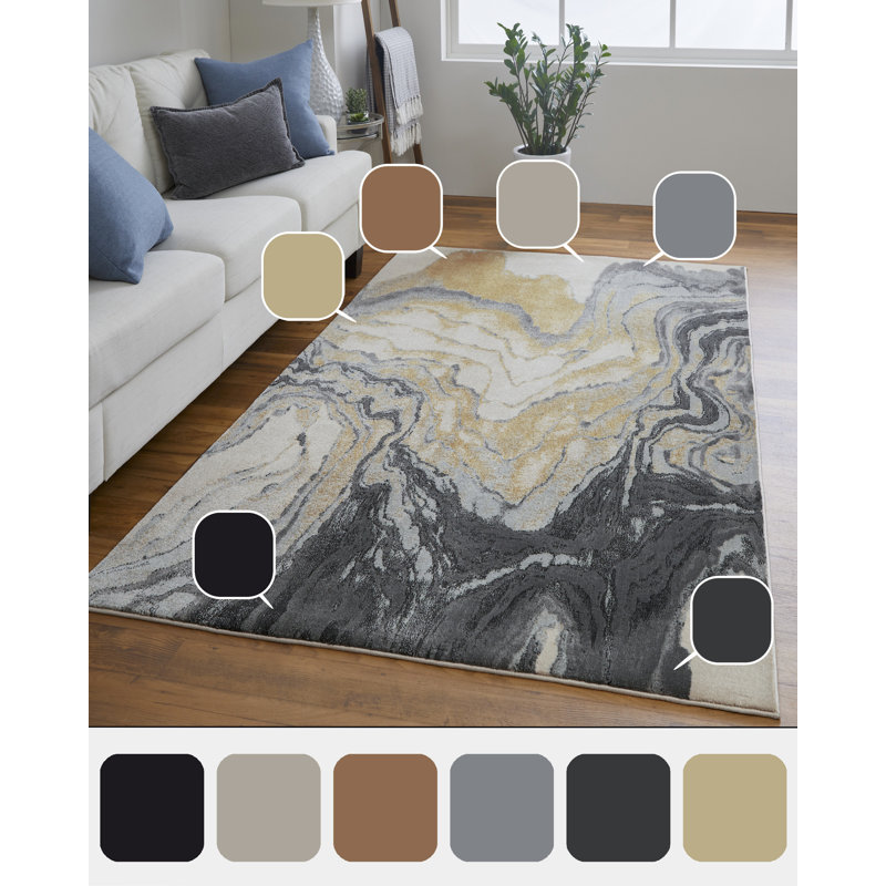 Milania Abstract Indoor Rug, Rectangle 8' x 11'