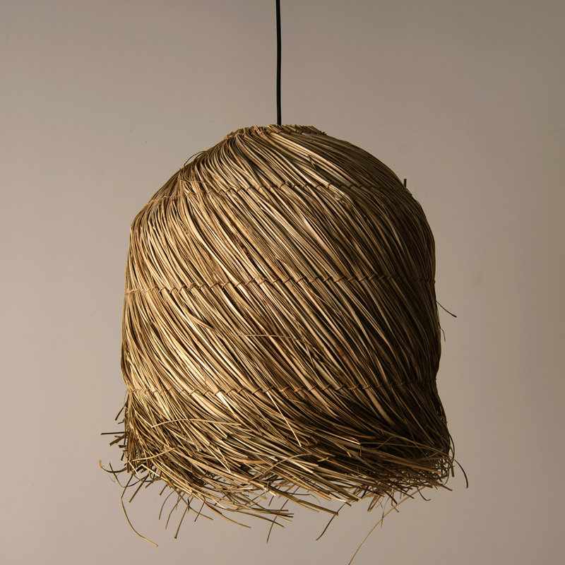 1 - Light Natural Unique/Statement Pendant