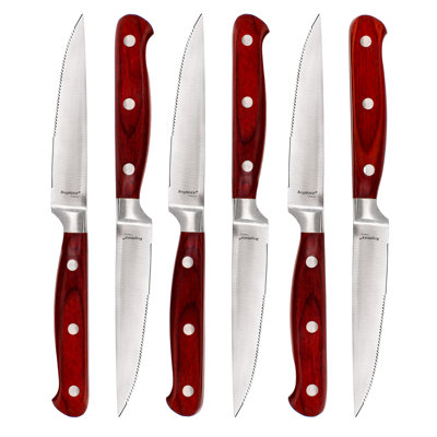 BergHOFF Pakka Stainless Steel Steak Knife Set
