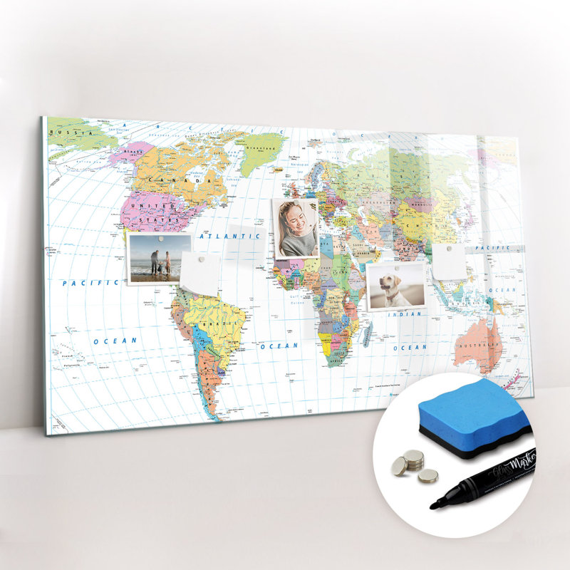 Magnetic Glass Dry Erase Board