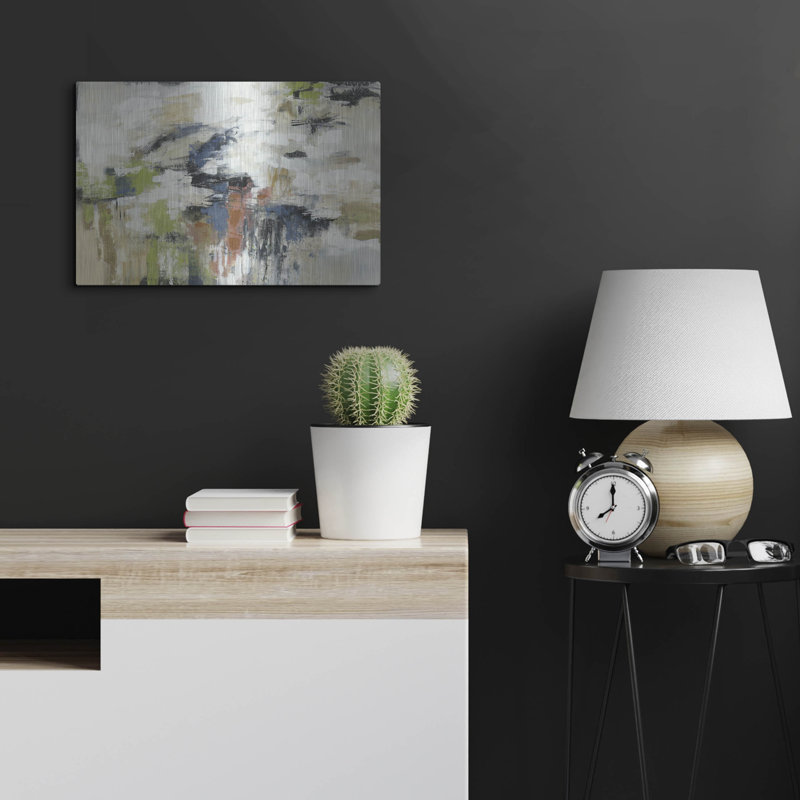 «Highline View» par Silvia Vassileva, art mural en métal, 24 po x 16 po