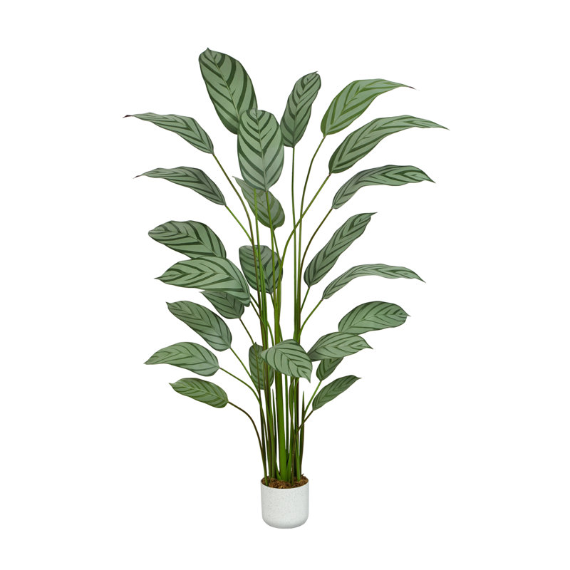 Ankitha Faux Bird of Paradise Plant, 180cm H  x 30cm W  x 30cm D