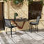 Tabourets de bar d'extérieur avec accoudoirs Outsunny-1784868604