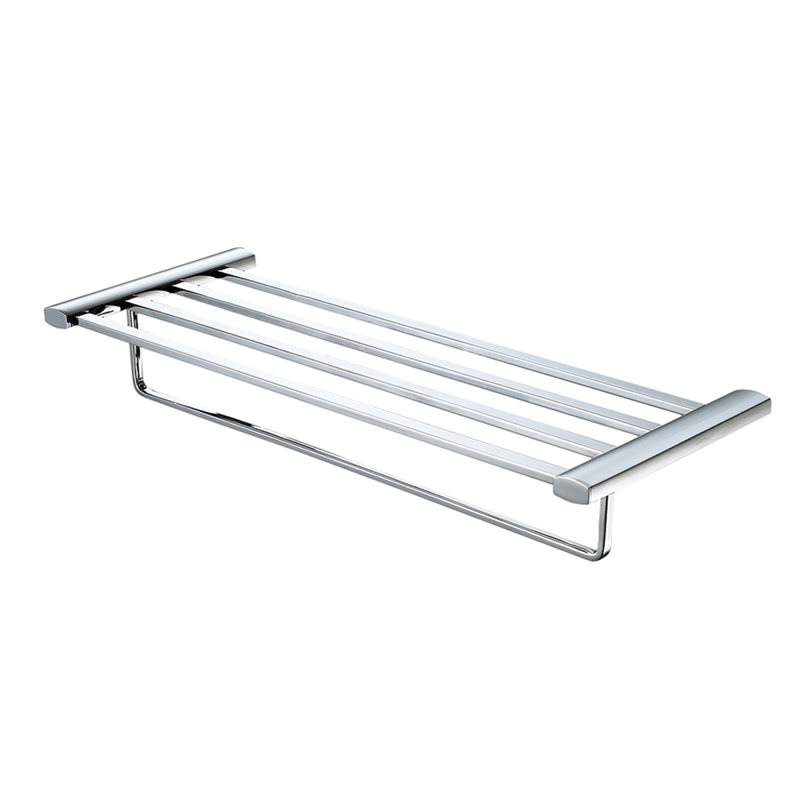 Porte-serviettes mural, Chrome poli