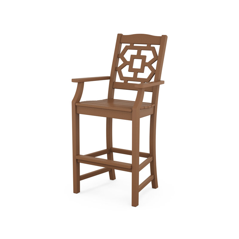 Chinoiserie 6 - Person Patio Dining Set, Teak