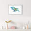 Manuel Roman - Azules Y Aquas Print by Oliver Gal-846298065-1032299975