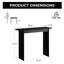Table d'entrée simple simple, console moderne pour couloir-805877381