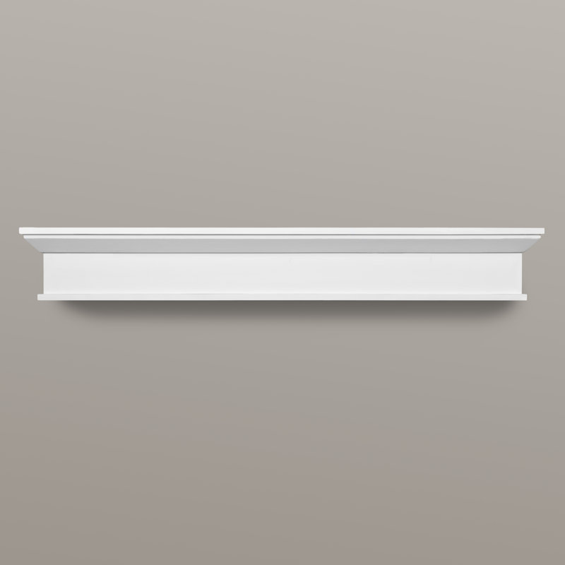 Hiromichi Fireplace Mantel, 60", White