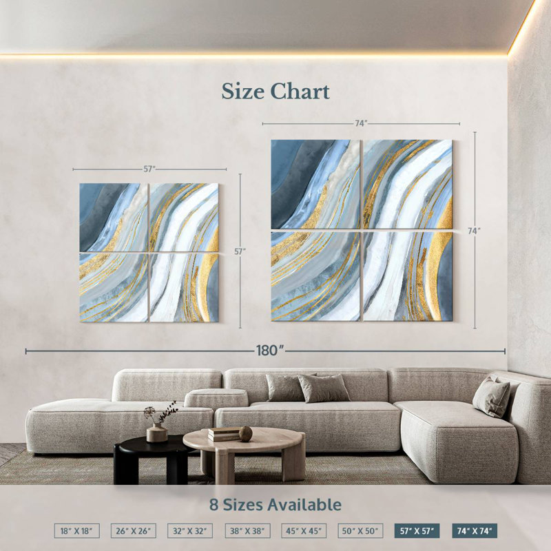 Avery Golden Agate I, 74" H x 74" W