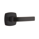 Breslin Flat Passage (Hall & Closet) Door Lever with Square Rosette