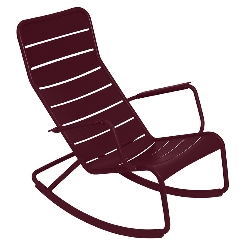 Chaise berçante Luxembourg, Cerise noir