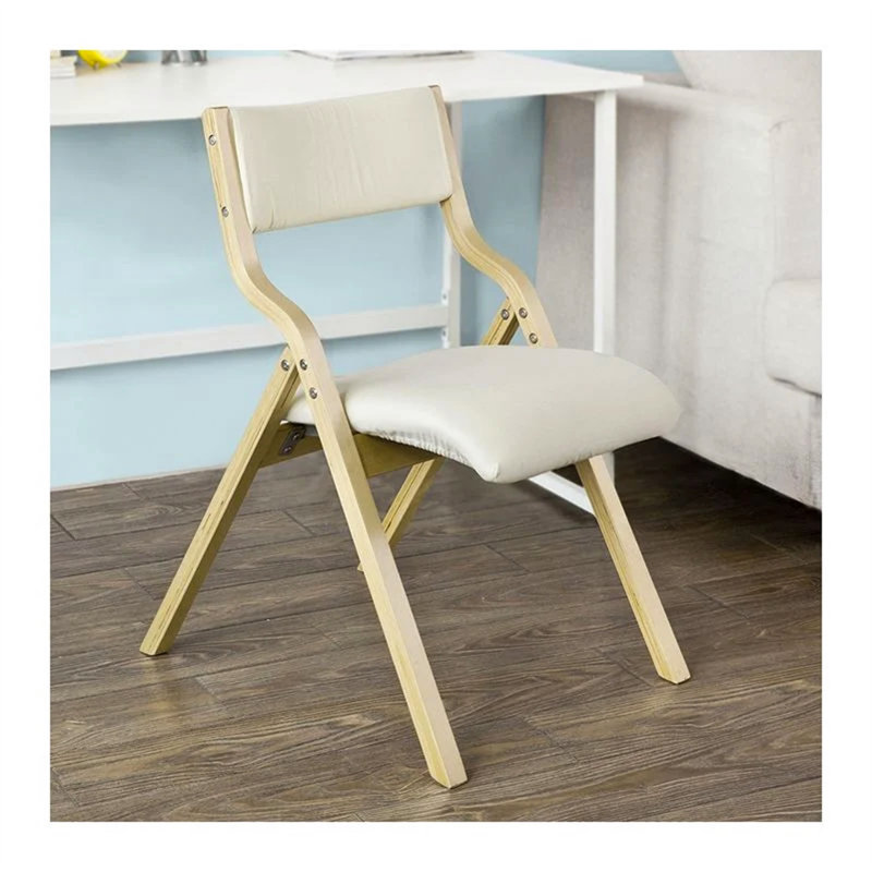 Aara 44cm H Solid Wood Side Chair in Light Grey, Beige