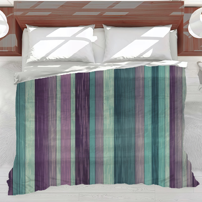 Polyester Striped Comforter, Twin Comforter