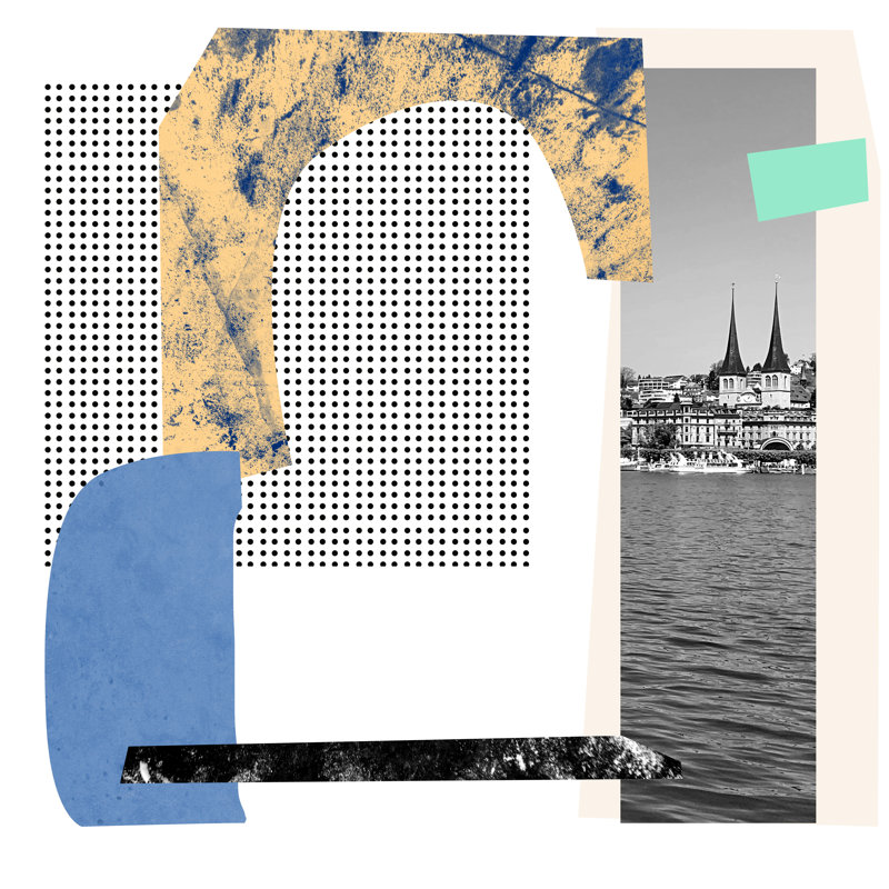 Ode To A Lake IV - Wrapped Canvas Print, 30cm H x 30cm W x 3.8cm D