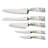 Butterfly Meadow Herbs 6-Piece Cutlery Block Set