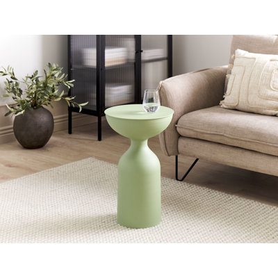 Orien Pedestal Round Side Table