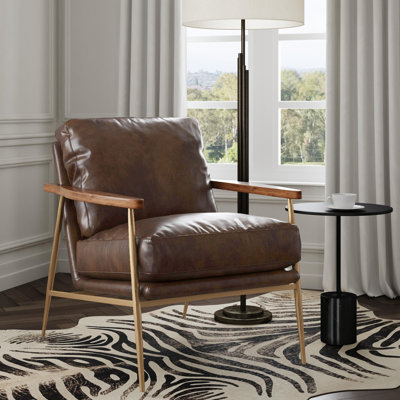 Christopher Leather Club Chair