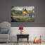 Scene Of War In The Middle Ages, C.1865 Abstract Contemporary Horse Wall Art Print-859875049