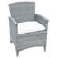 Bella Wicker Outdoor Dining Armchair-65091713-65091723
