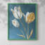 FLORAL Series CL III - reproduction encadrée de qualité supérieure - prête à être accrochée - aucun clou requis-1312167353-1312167348
