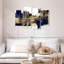 Avery or vibrant sur bleu-108889728