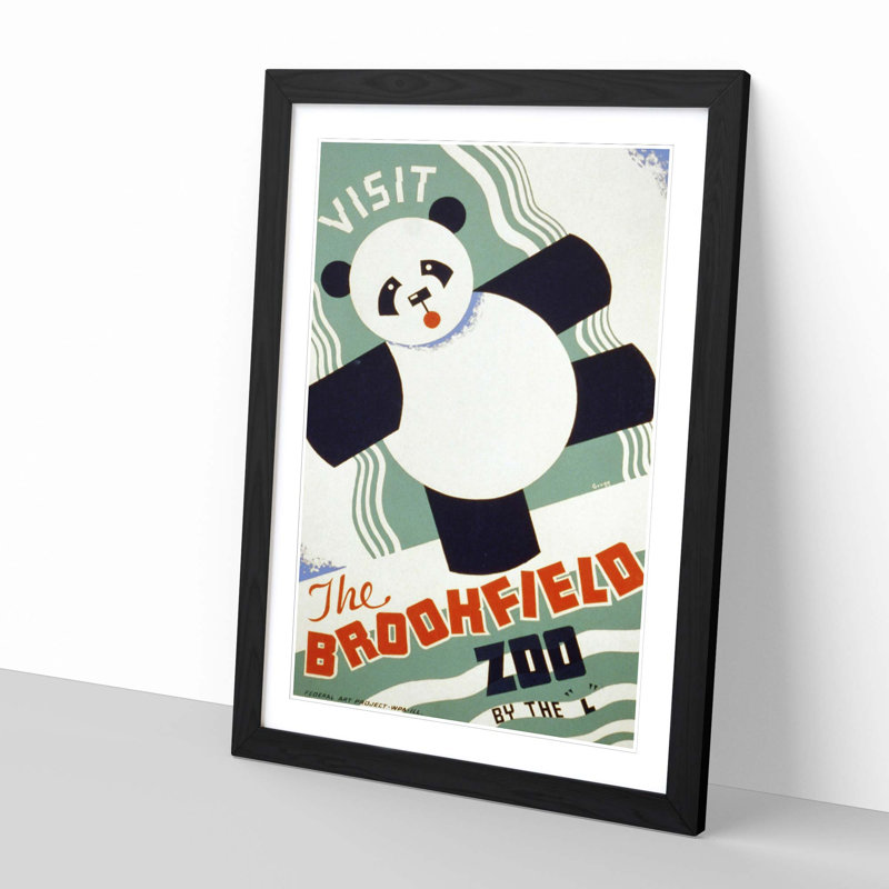 Single Picture Frame Print, Black