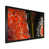 Impression noire sur toile encadrée sélectionné