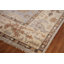 Grand tapis indien fait à la main gris Oushak 10 x 14