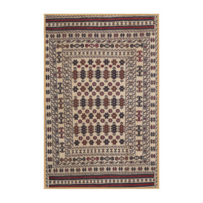 Tapis marron / noir / crème Southwestern