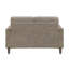 Ensemble de canapé contemporain 2 pièces Canapé et causeuse Chenille Mousse de confort