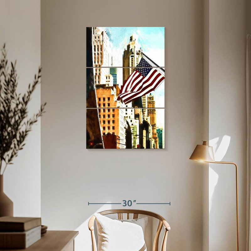 Borges NYC Pride, 57" H x 36" W
