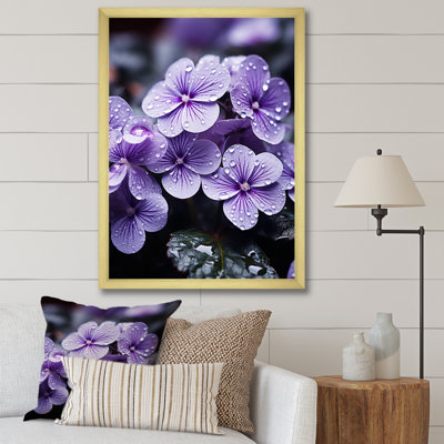 " Violets Whispering Photo I "