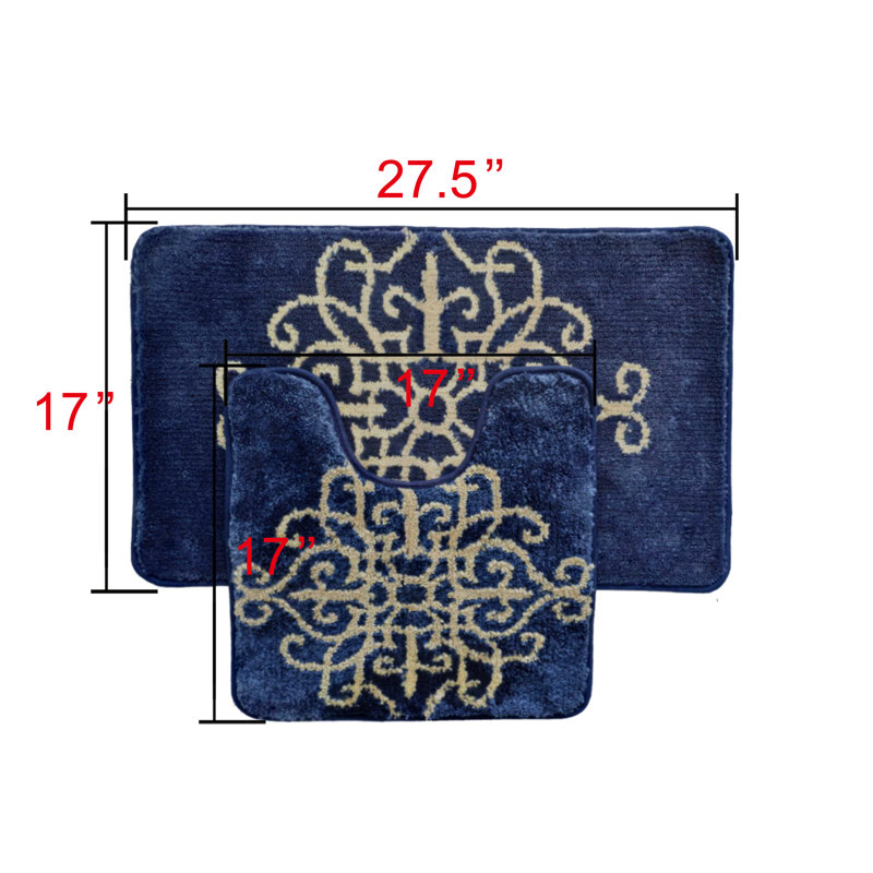 Ensemble de bain Preusser + crochets, Bleu marine, Petit
