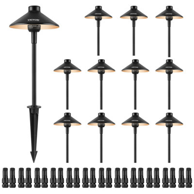 Lampe flottante d'extérieur à brancher 10 po