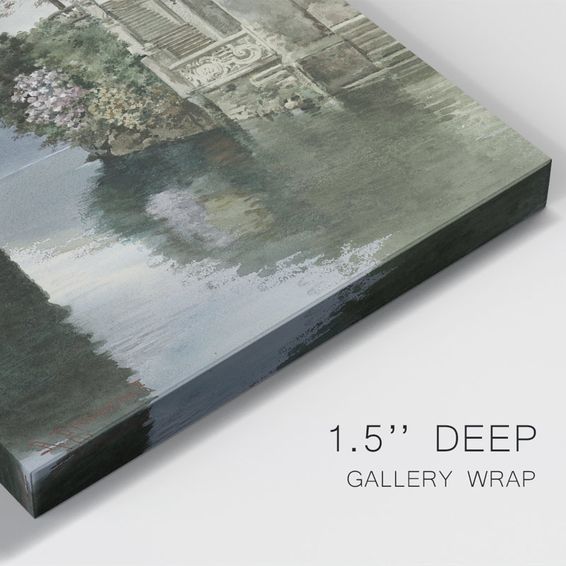 Framed On Canvas Print, 61" H x 41" W