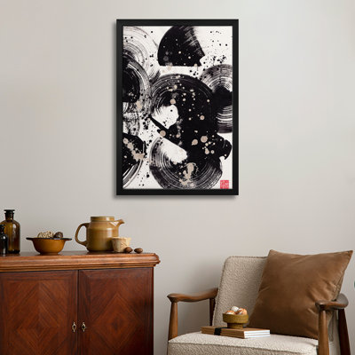 Circle Ink Abstraction 2, 2015 - Wall Art Print - Gallery Poster