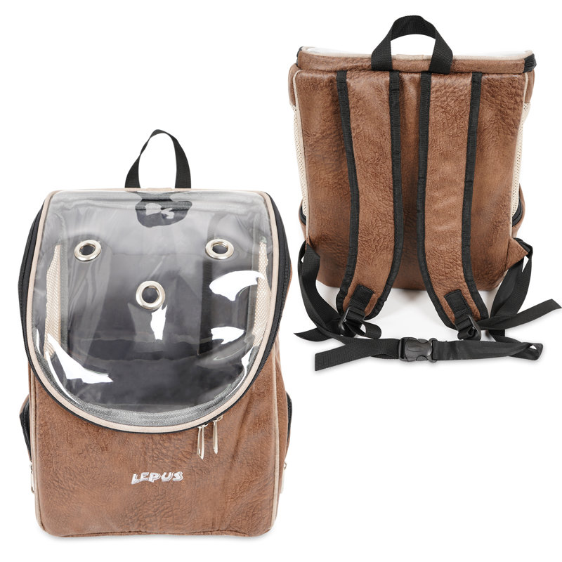 Sac à dos pour chien et chat approuvé par les compagnies aériennes, Latte